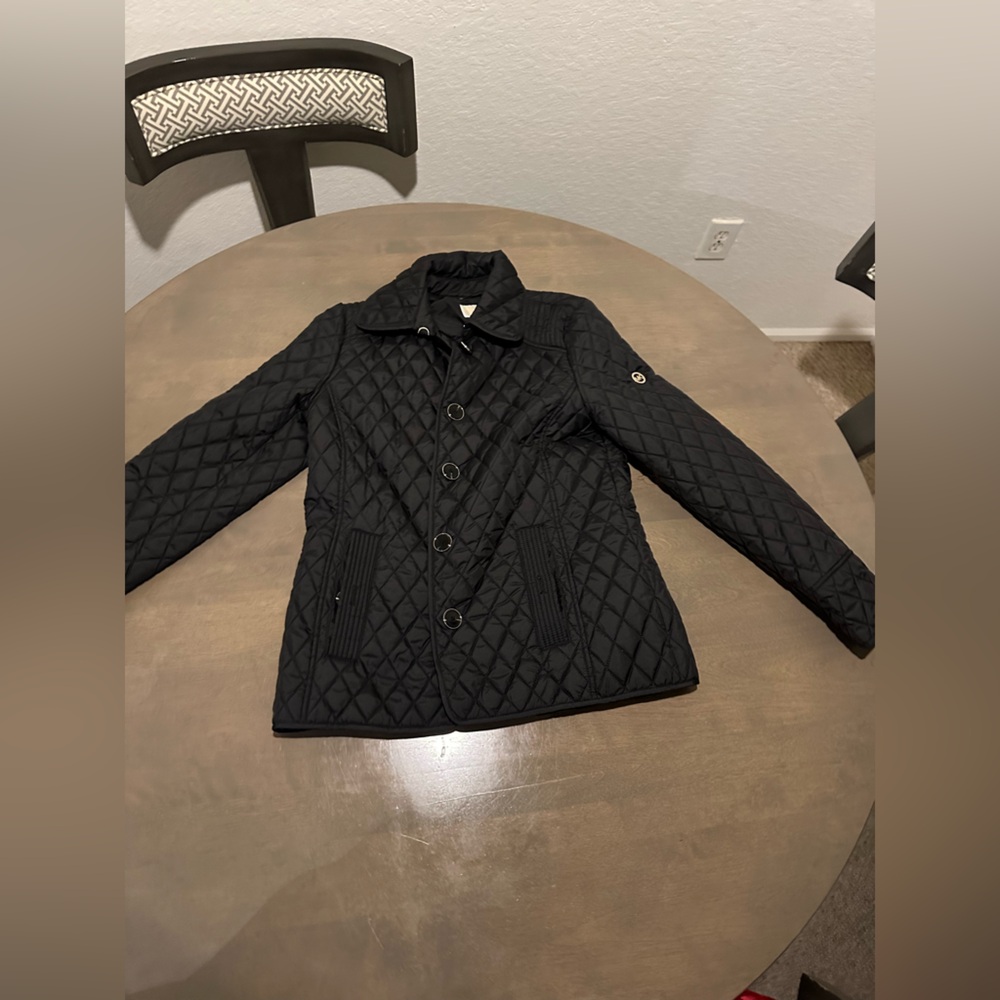 Michael Kors Black Quilted Jacket